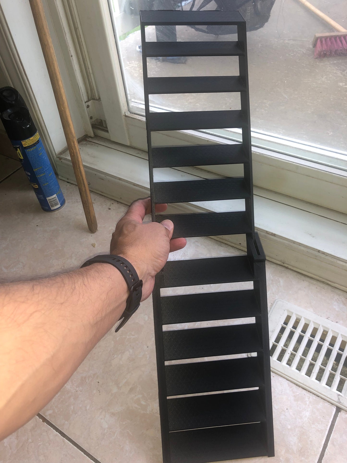1/6 , miniature stairs, dollhouse, dollhouse stairs 5 inches (140 mm) wide please see the photos have all the dimensions in mm and inches