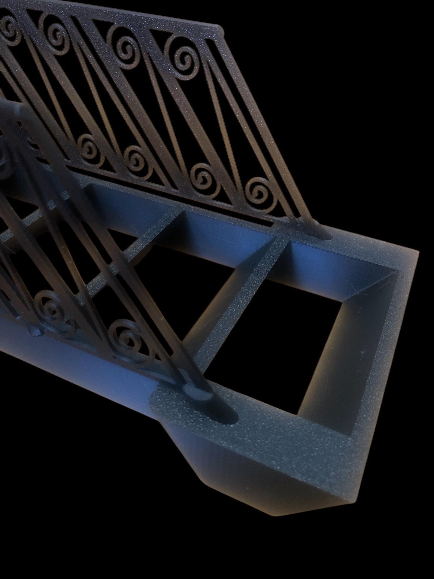 1/6 , miniature stairs, dollhouse, dollhouse stairs and double rails ( new ) 3 inches wide 11 steps